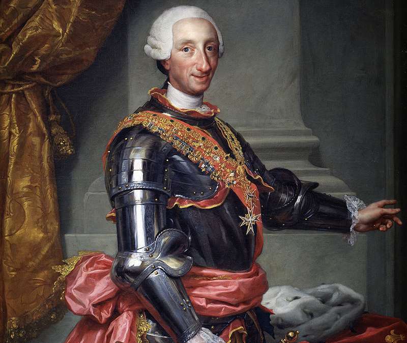 Carlos III, rey de España.