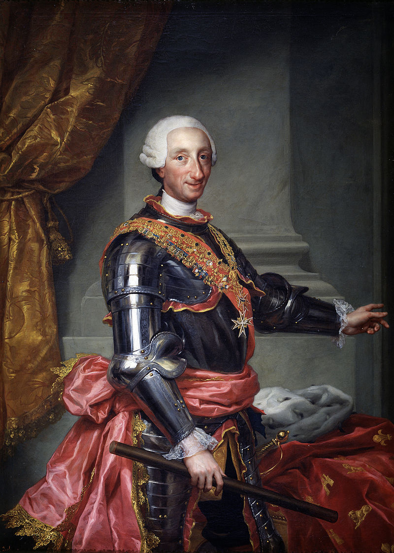 Carlos III, rey de España.