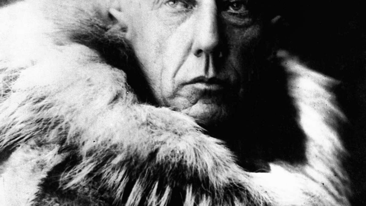 El explorador noruego Roald Amundsen.