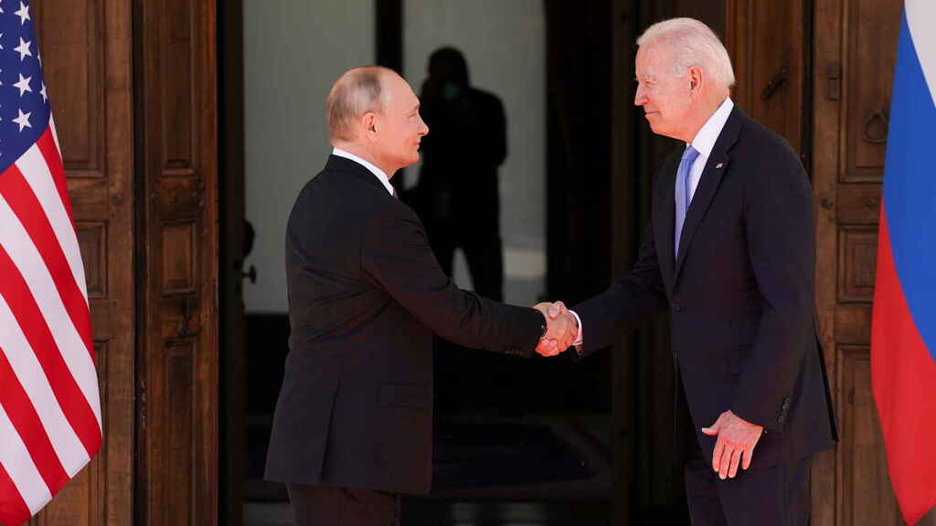 Biden y Putin en un encuentro anterior