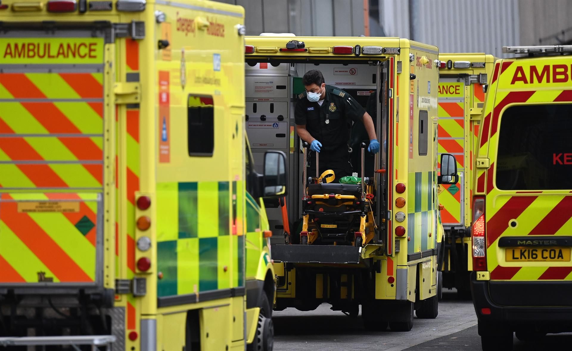 Ambulancias en Reino Unido