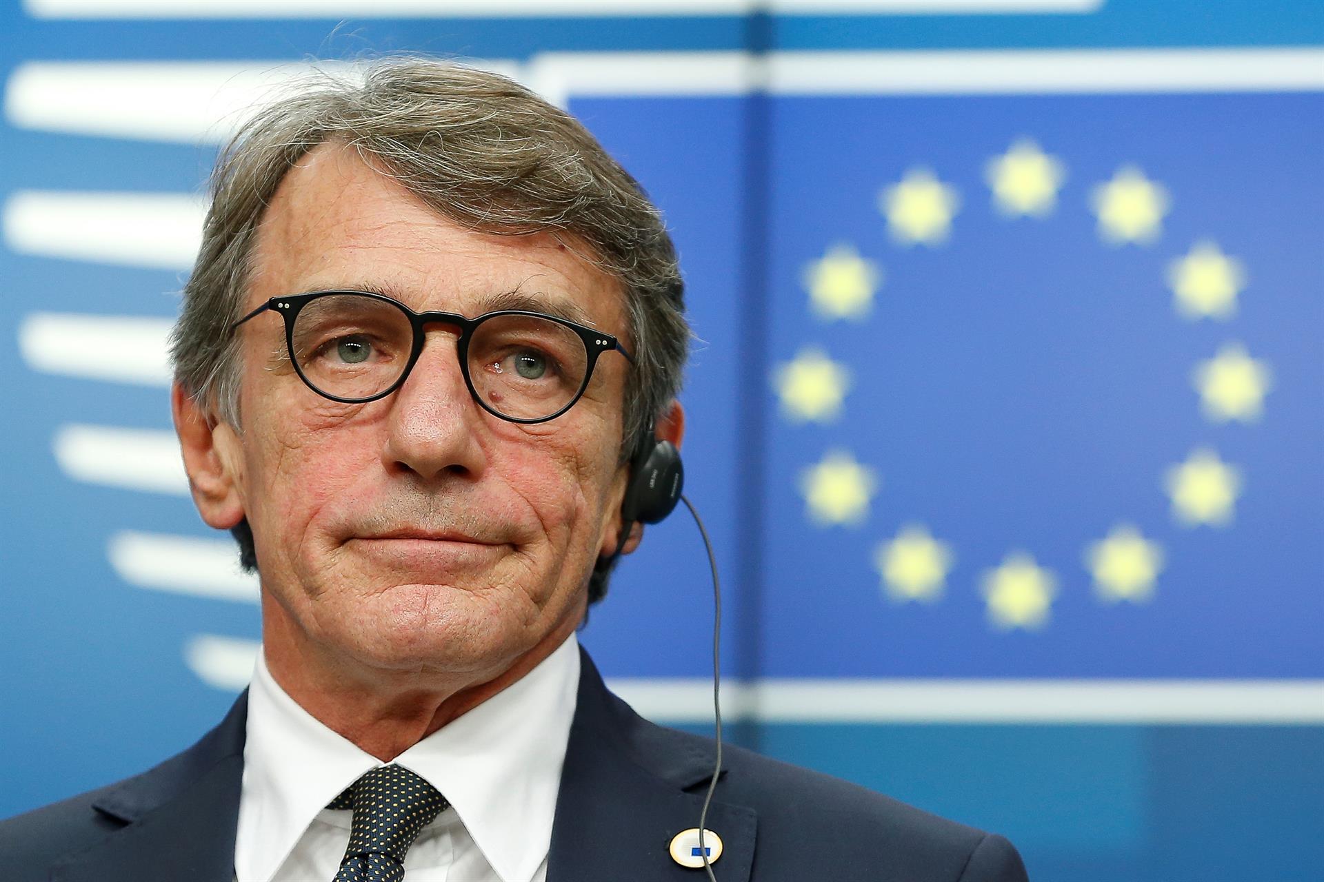 Cinco claves que resumen la impronta de Sassoli al frente del Parlamento Europeo