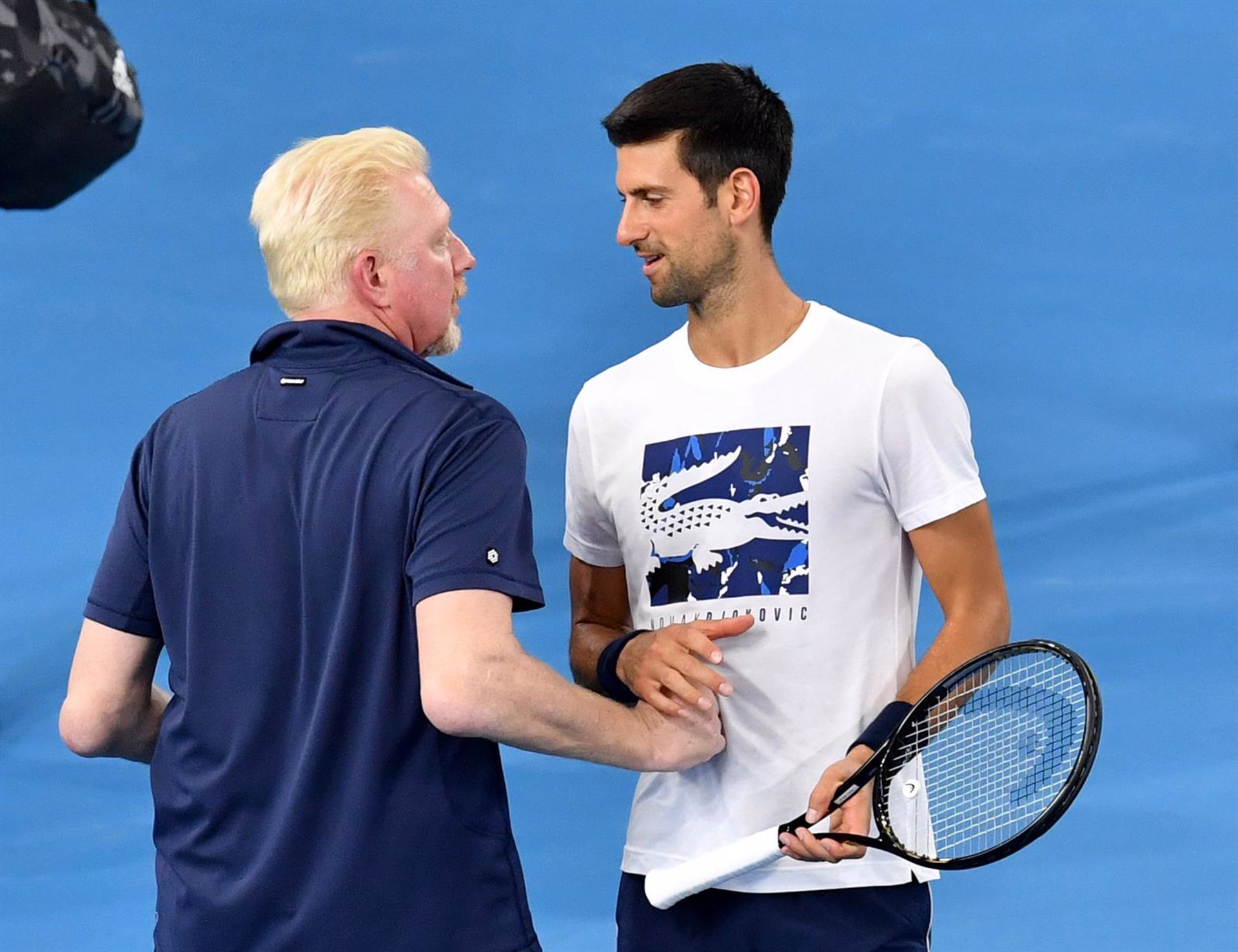 Boris Becker, exentrenador de Djokovic, le recomienda que se vacune