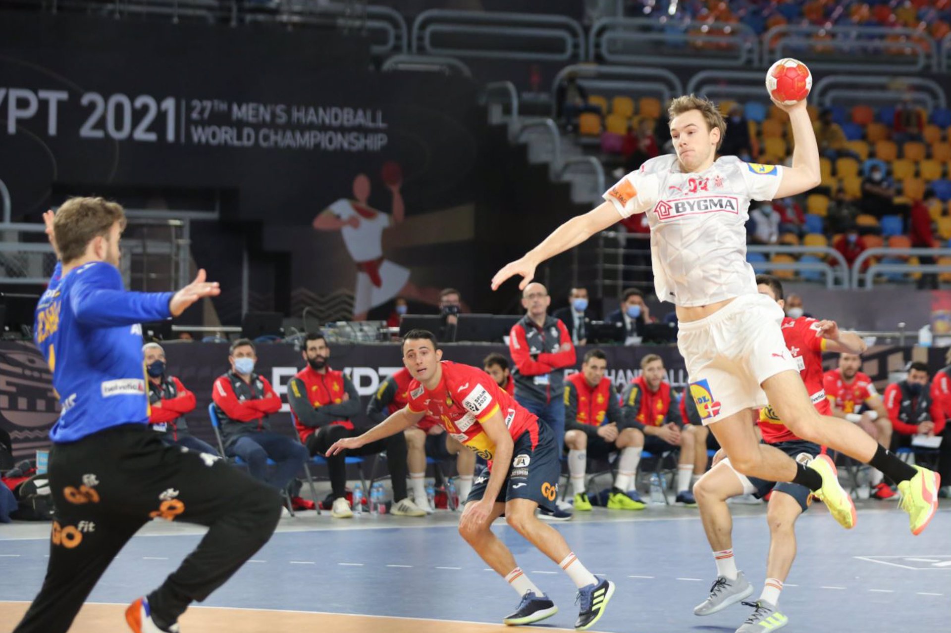 España y Dinamarca se encuentran en semifinales del Europeo de balonmano
