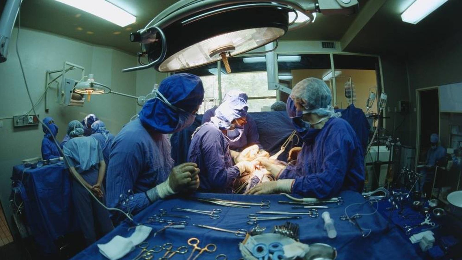 Imagen de archivo de una operación quirúrgica