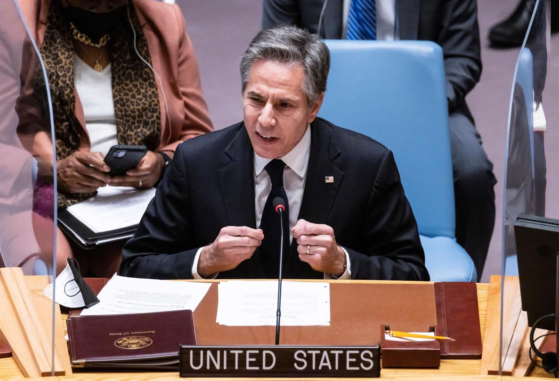 EEUU advierte en la ONU de que Rusia planea tomar Kiev