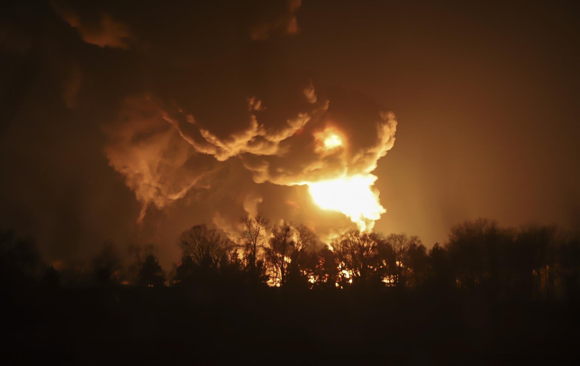 Explosión en Ucrania