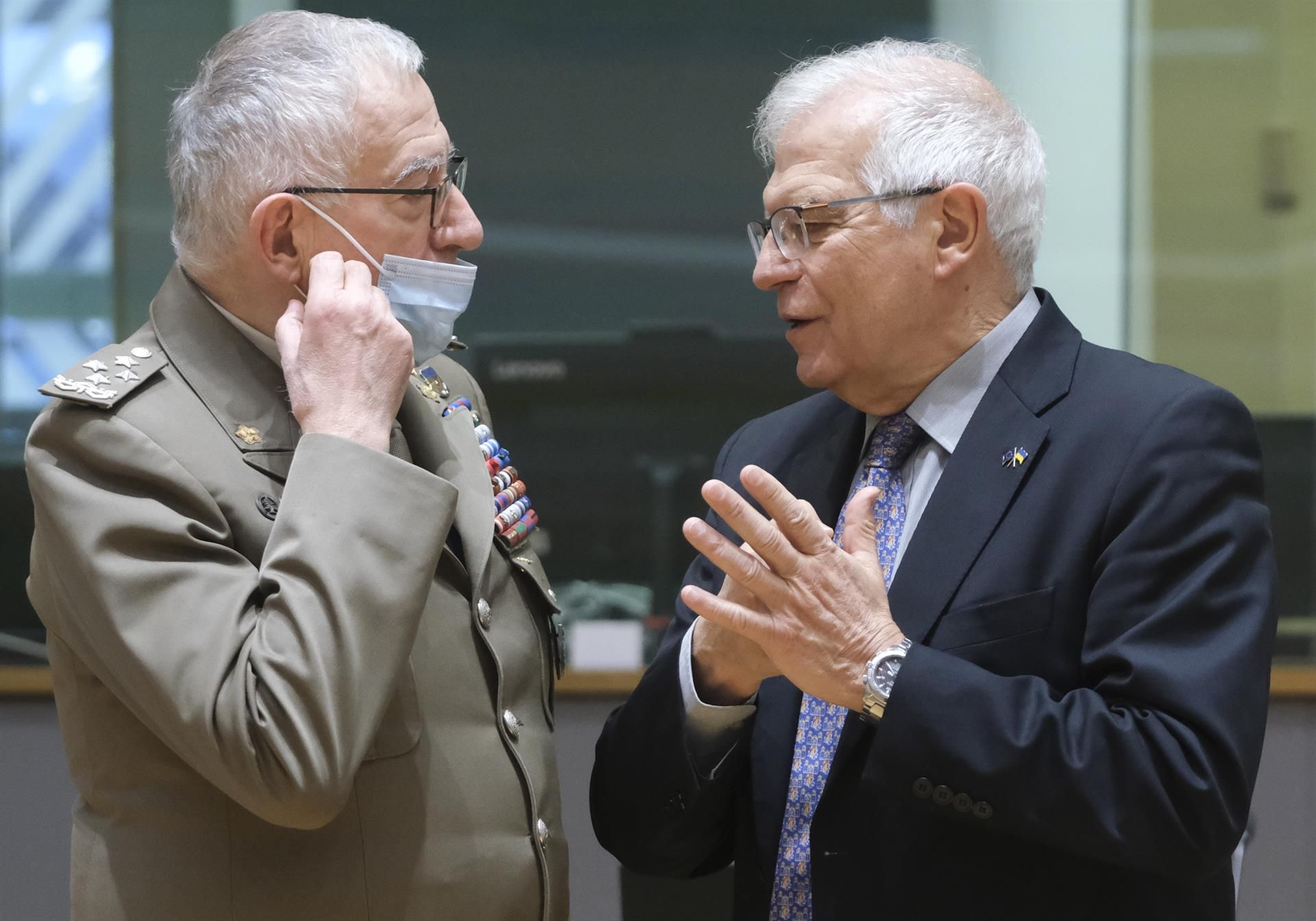 Josep Borrell y el General Claudio Graziano