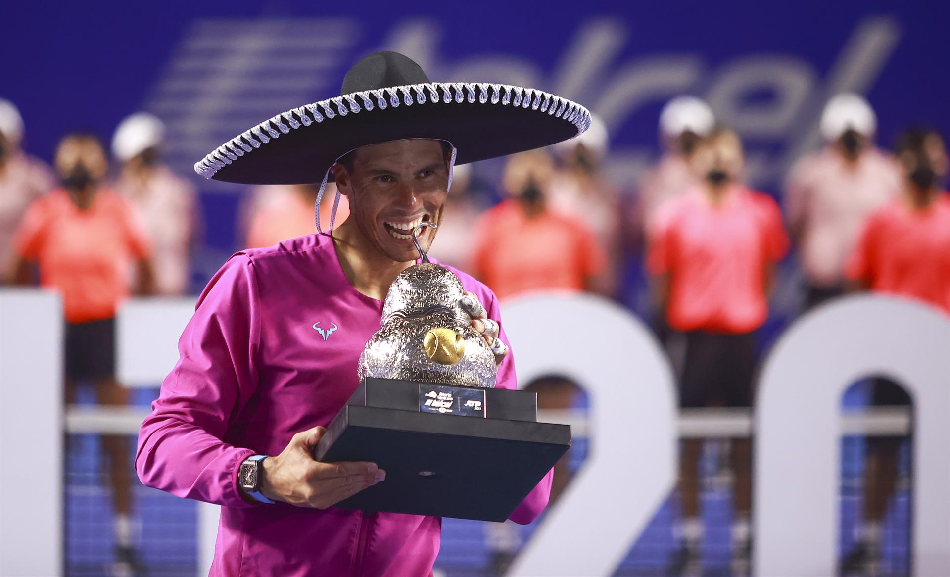 Rafa Nadal consigue en Acapulco su 91º torneo como profesional