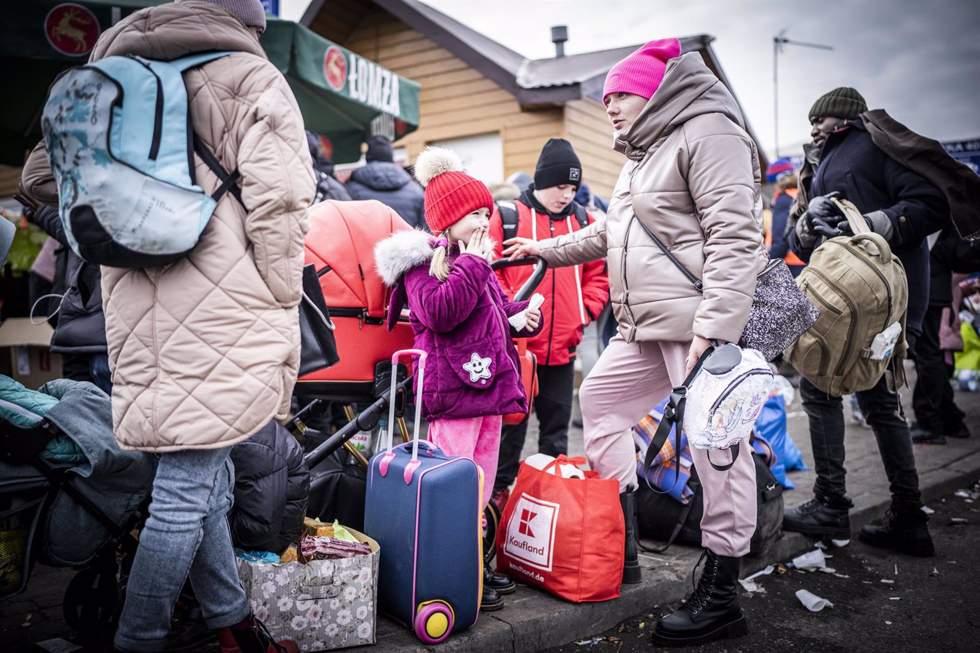 La UE se prepara para dar protección temporal a todos los desplazados ucranianos