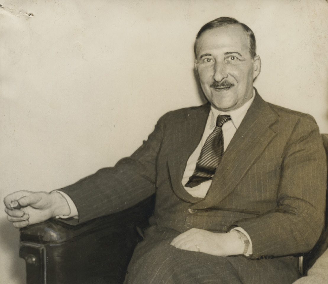 El escritor austriaco Stefan Zweig.