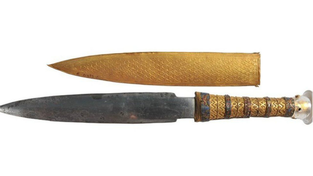 Resuelven el misterio de la daga de Tutankamón fabricada con hierro de un meteorito