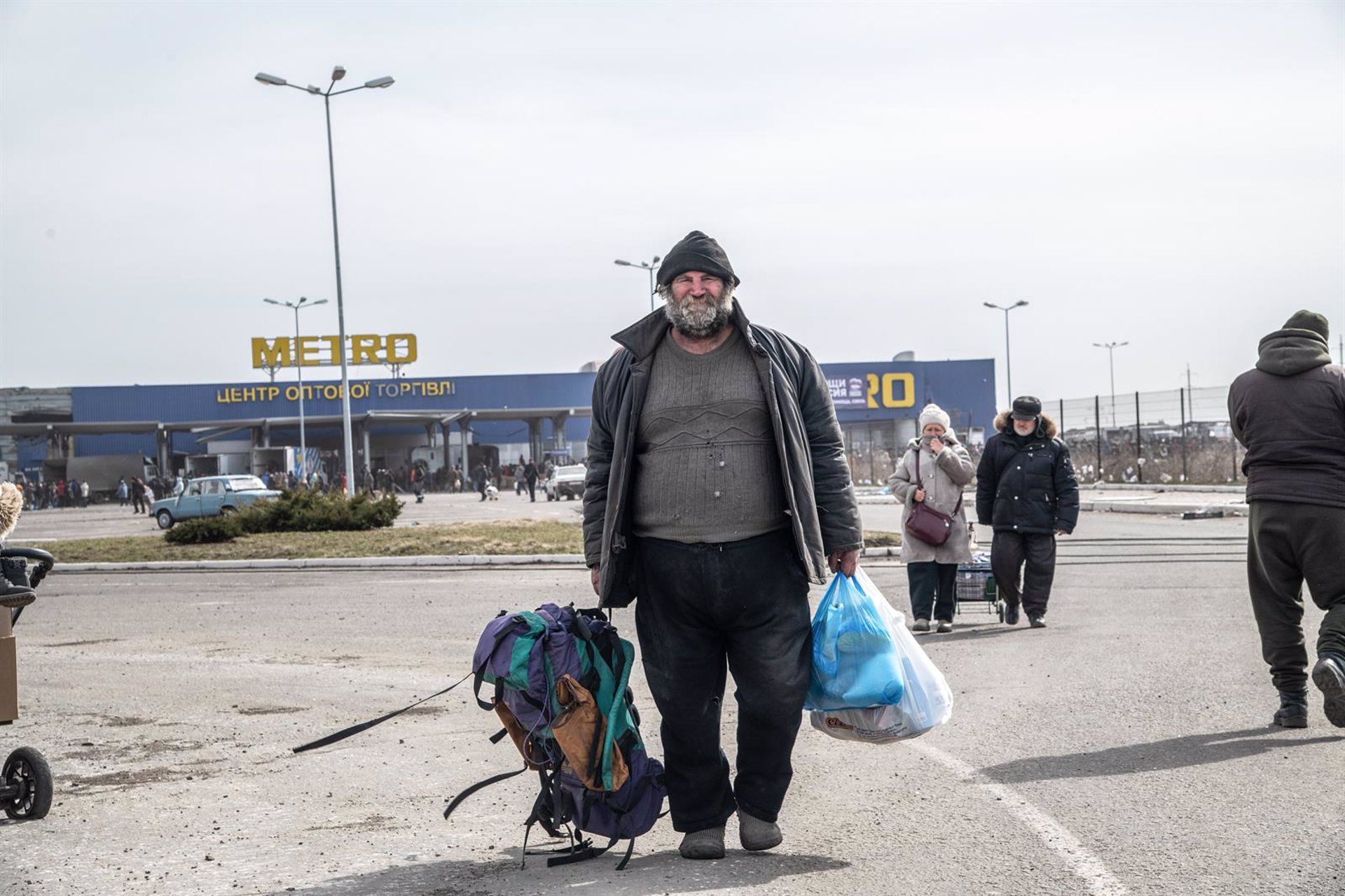 Guerra de Ucrania:_ Evacuados de Mariupol