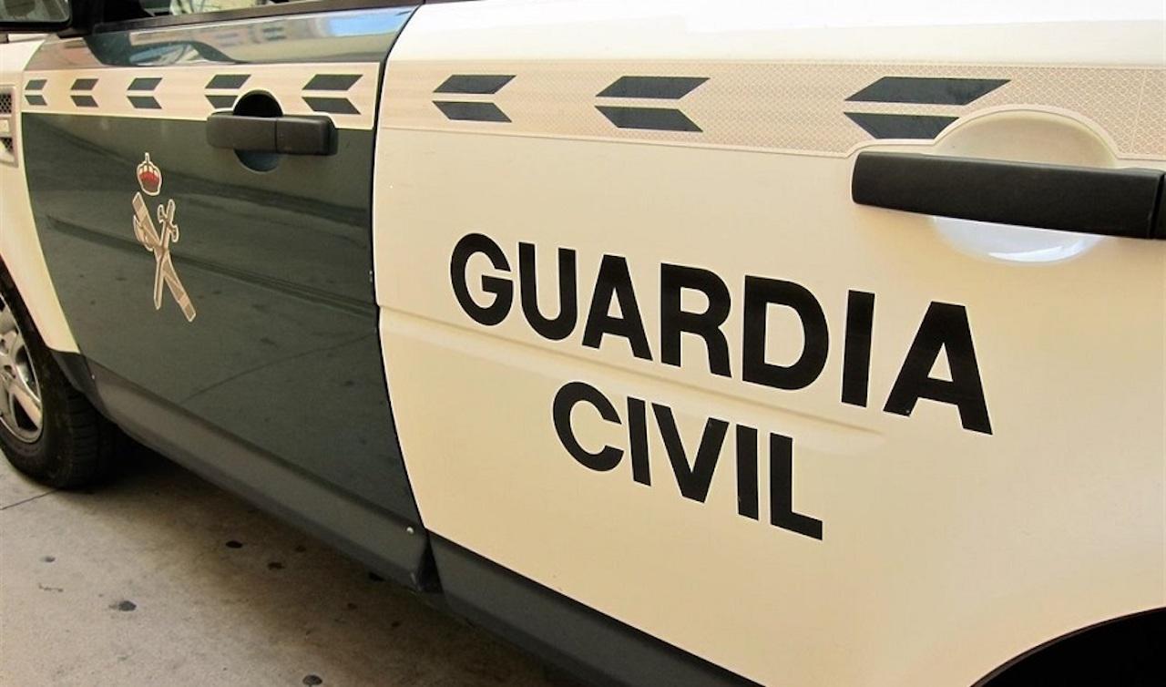 Un coche de la Guardia civil