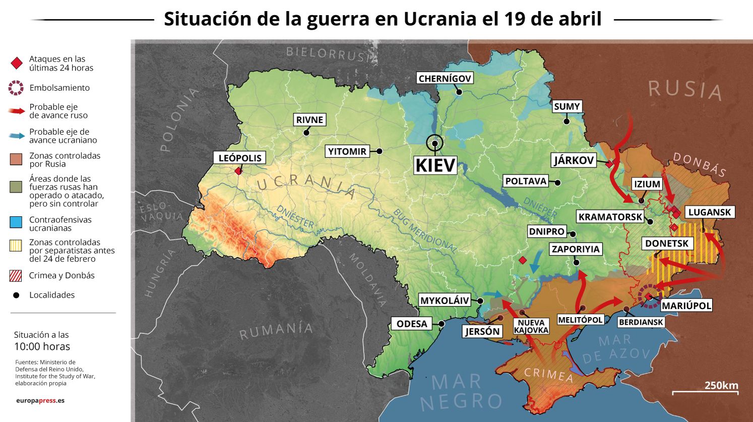 Mapa Ucrania 1