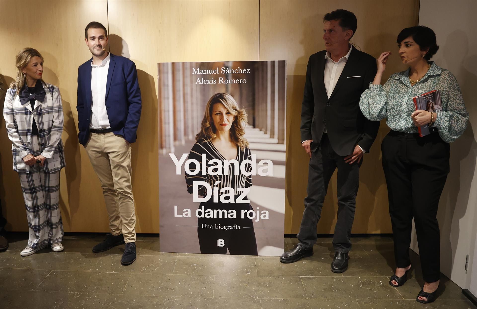 Presentación del libro 'Yolanda Díaz, la dama roja'