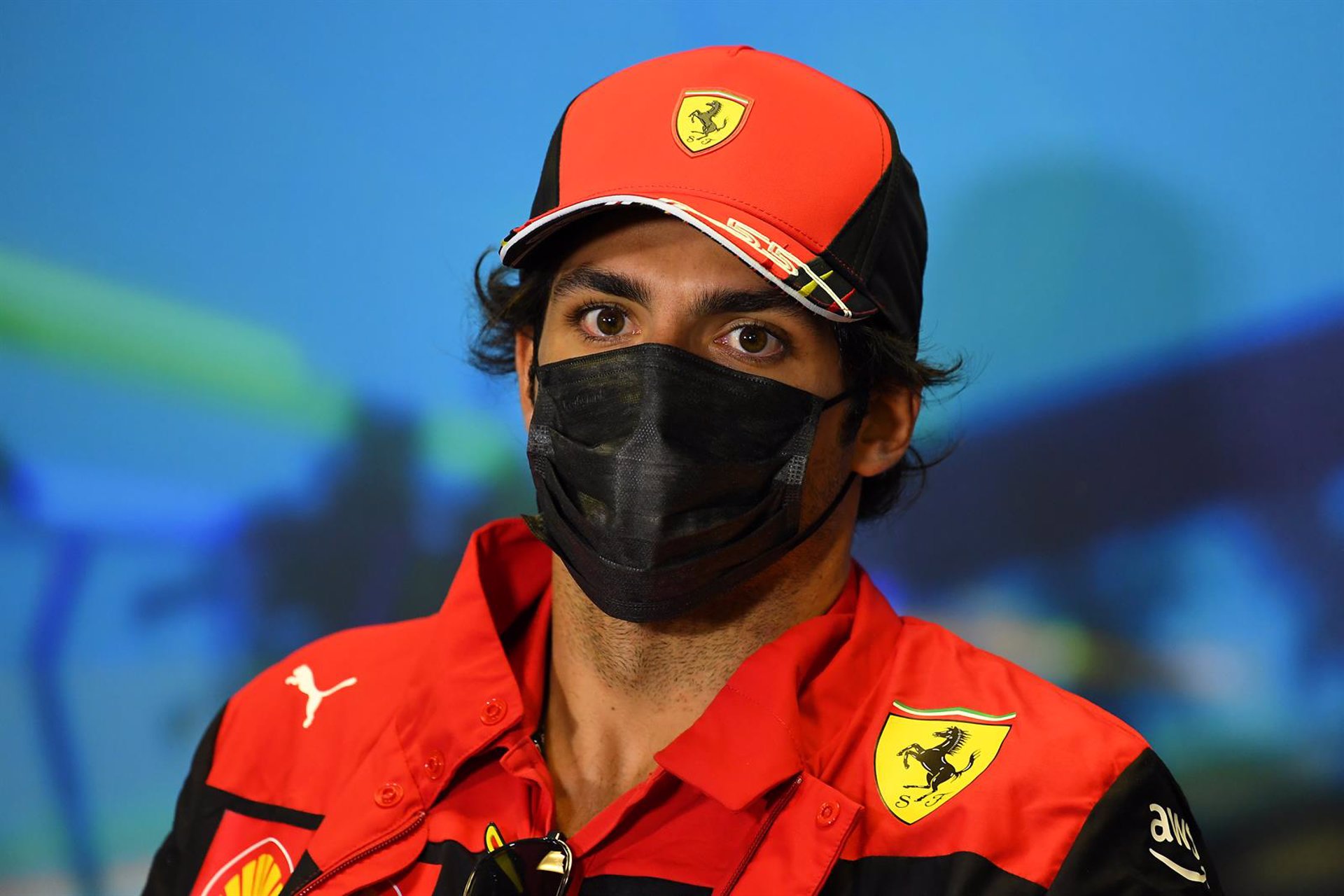 Carlos Sainz busca mejorar la velocidad punta de su Ferrari