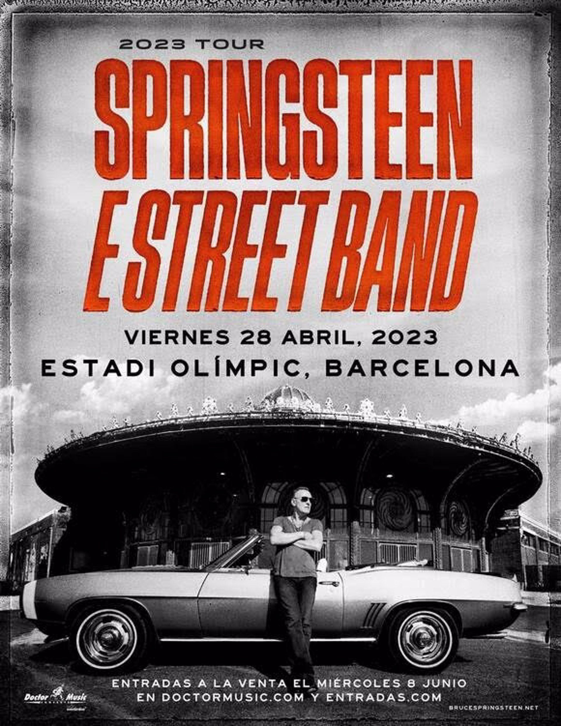 Bruce Springsteen anuncia una gira europea que empezará en Barcelona el 28 de abril de 2023