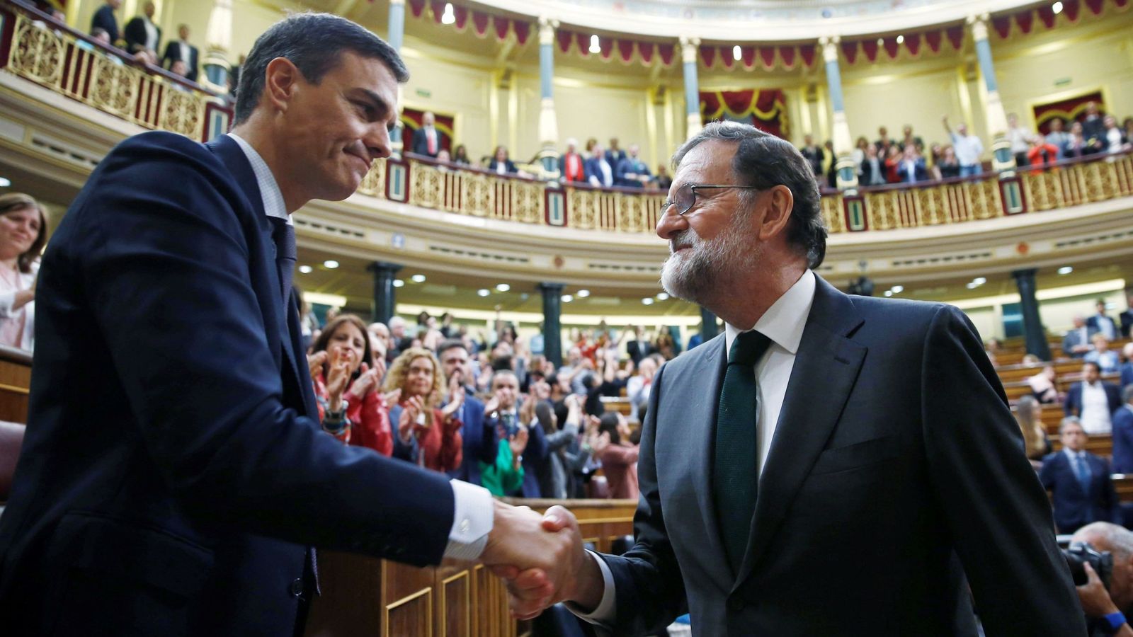 Cuatro años de la moción de censura a Rajoy que cambió el mapa político y que, por segunda vez, hizo renacer a Sánchez de sus cenizas