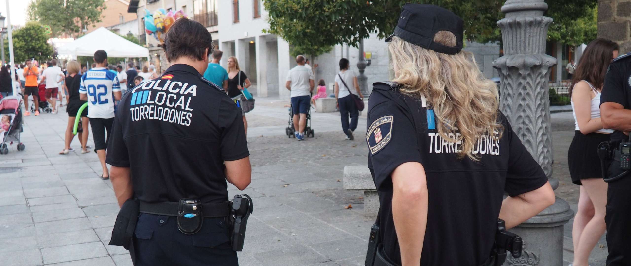 Agentes de la Policía Local de Torrelodones.