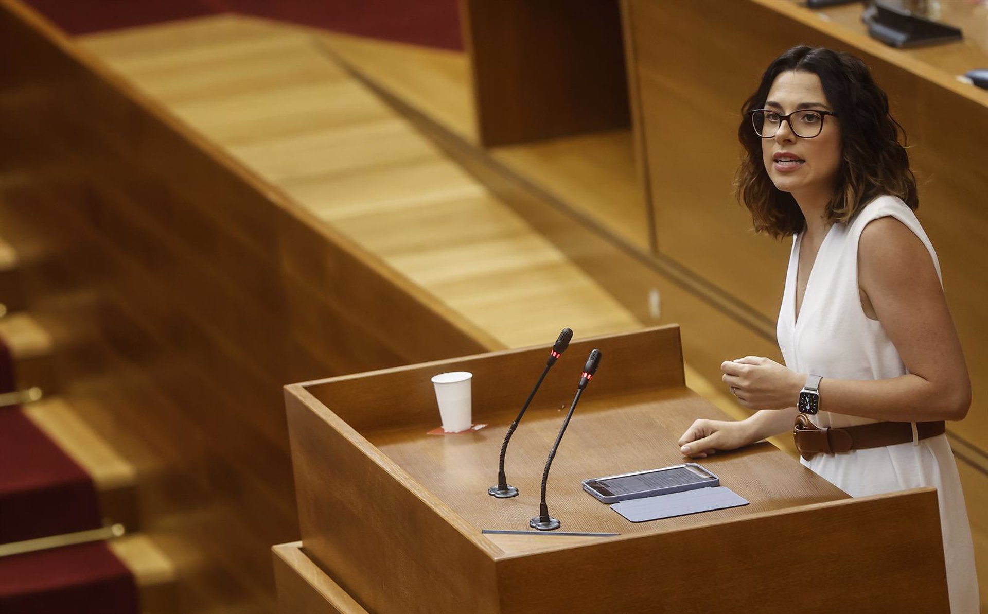 Aitana Mas sustituye a Mónica Oltra como nueva vicepresidenta del Gobierno valenciano