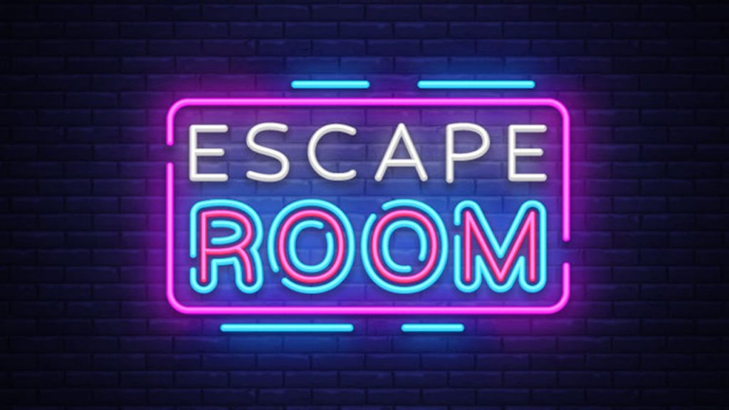 Cartel de un escape room