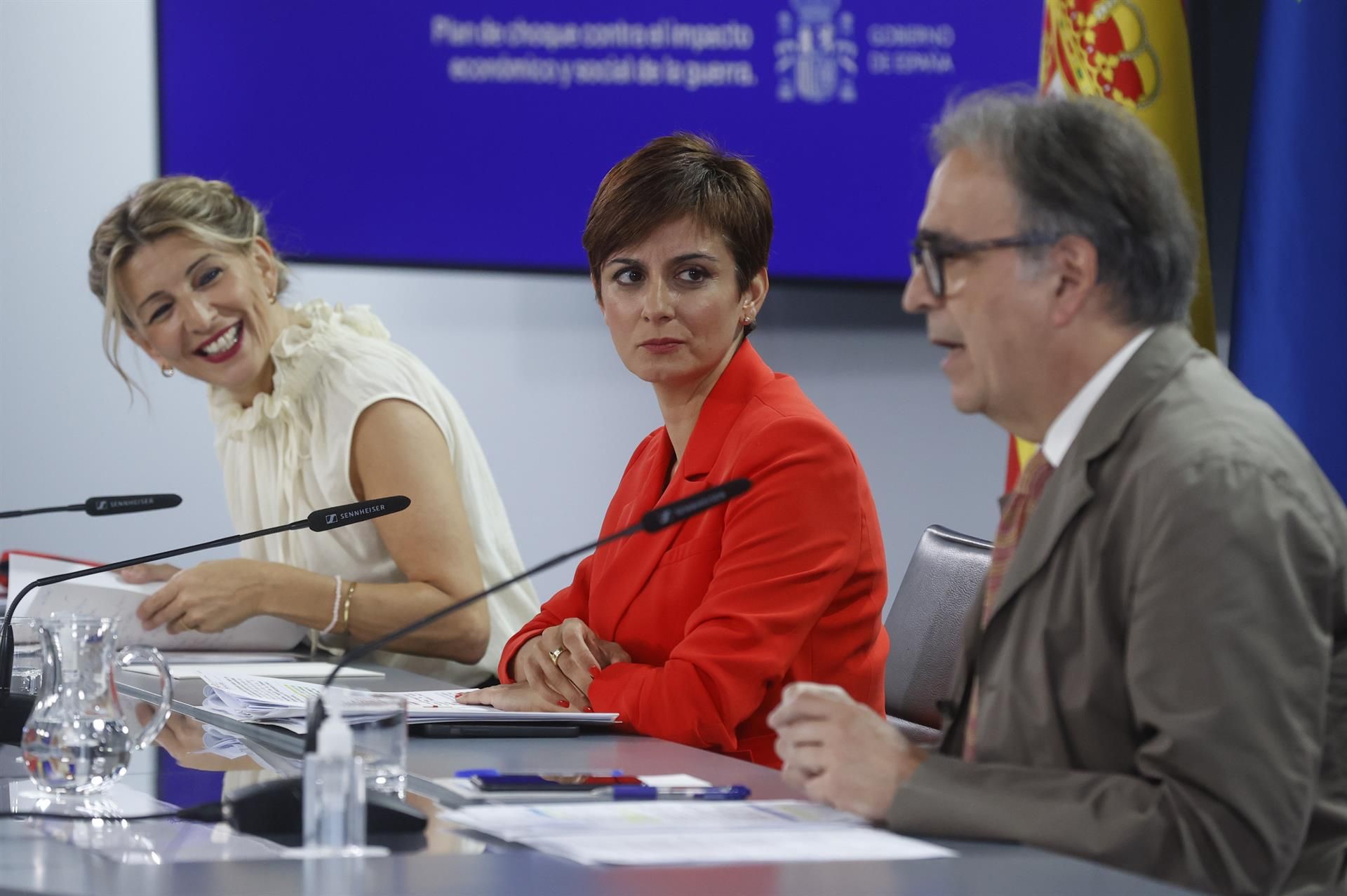 Isabel Rodríguez y Yolanda Díaz aseguran que seguirá el Gobierno de coalición y se agotará la legislatura