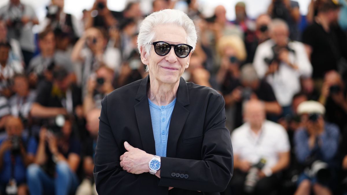 El director David Cronenberg, en Cannes