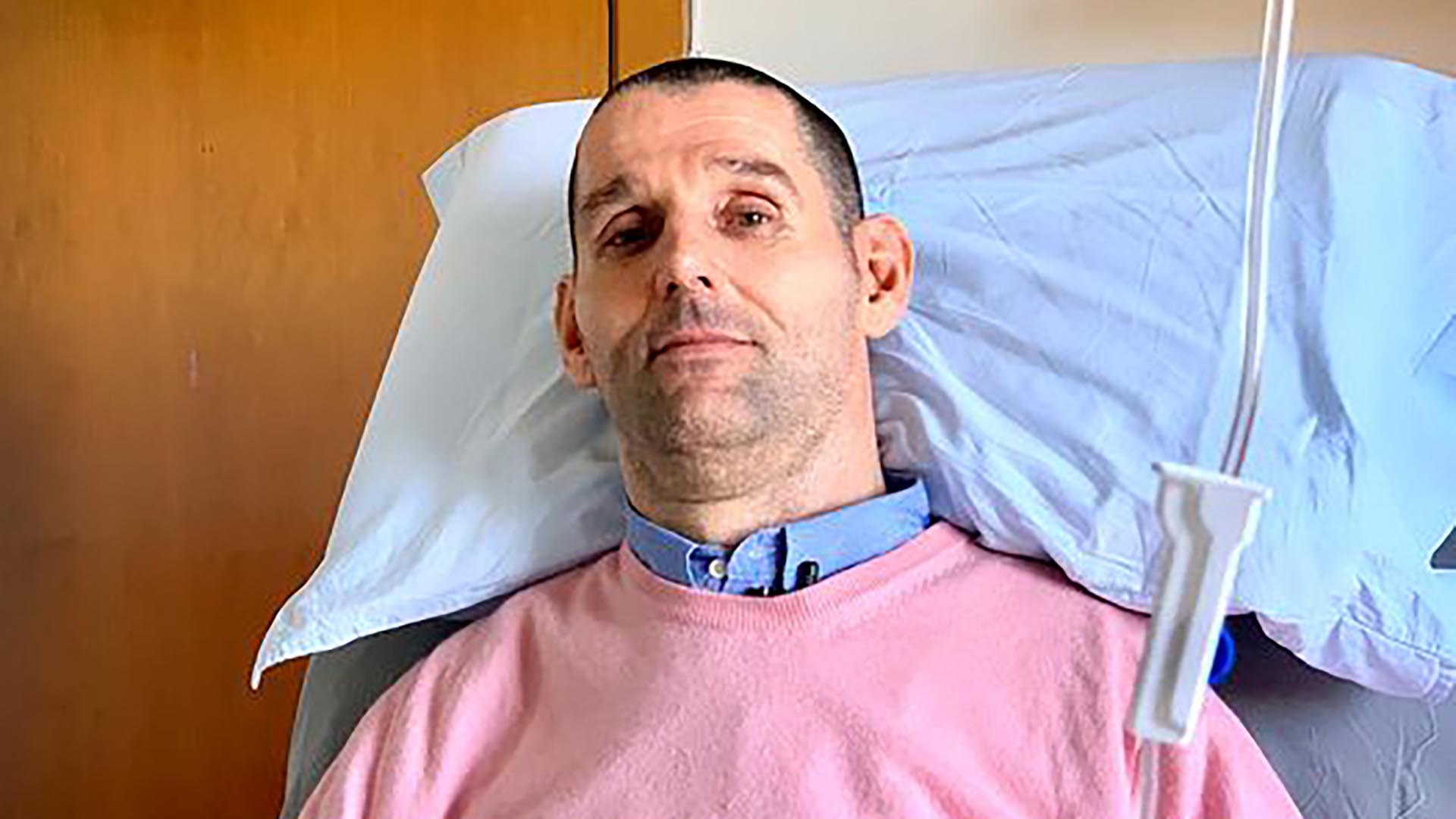 Federico Carboni, tetrapléjico de 44 años