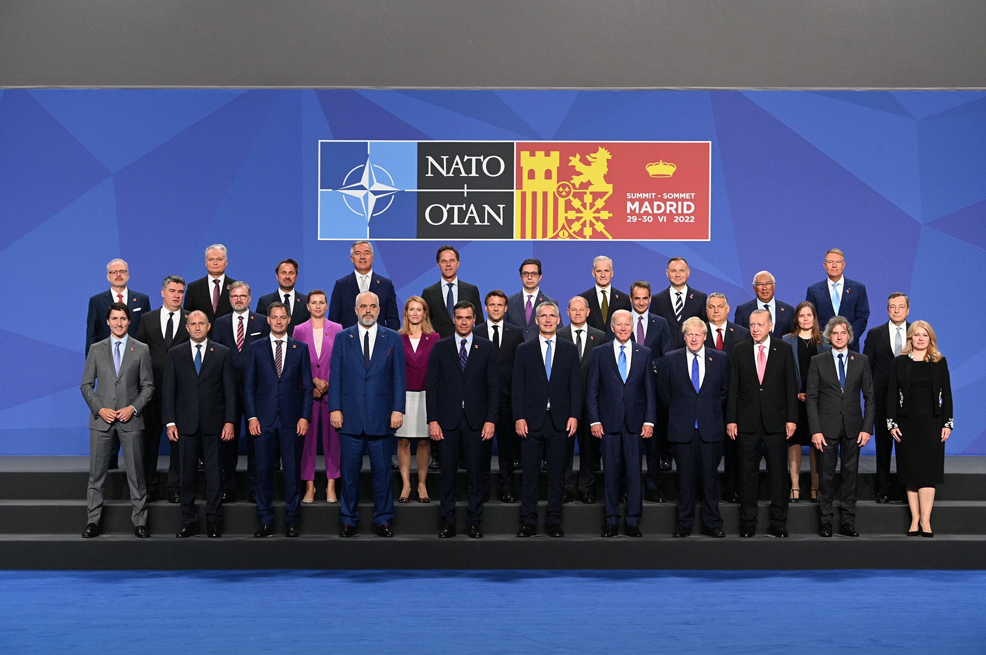 Foto familia OTAN