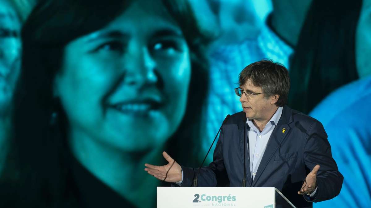 Puigdemont acusa al Govern de ERC de "trabajar contra la independencia"