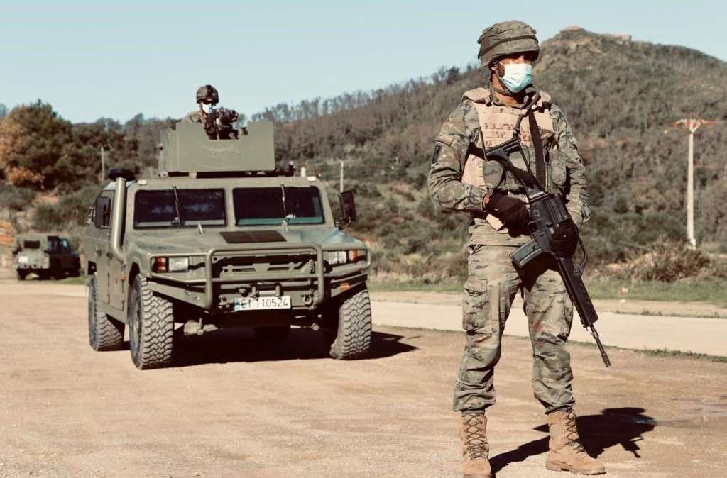 Defensa: Grupo Táctico de Ceuta integrados en el Mando Operativo Terrestre MOT