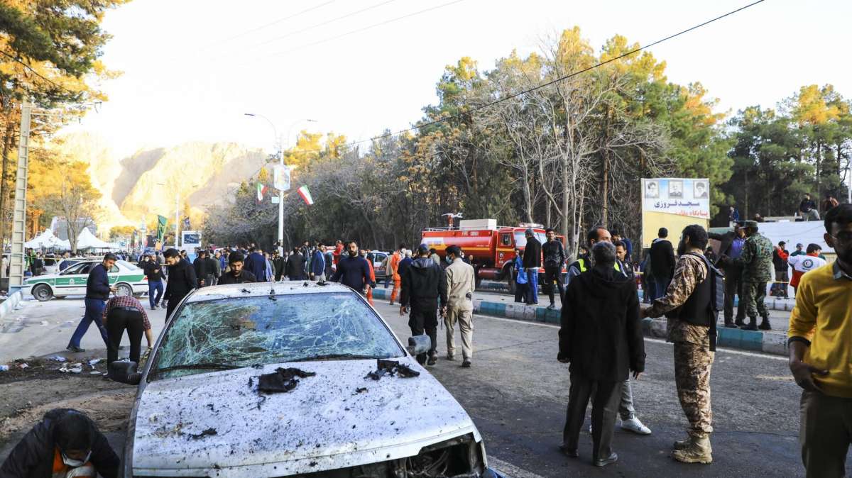 Estado Islámico reivindica el doble atentado cerca de la tumba de Qasem Soleimani
