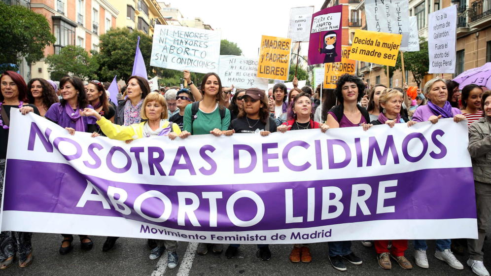 El Congreso da luz verde a la ley del aborto ignorando el informe del CGPJ
