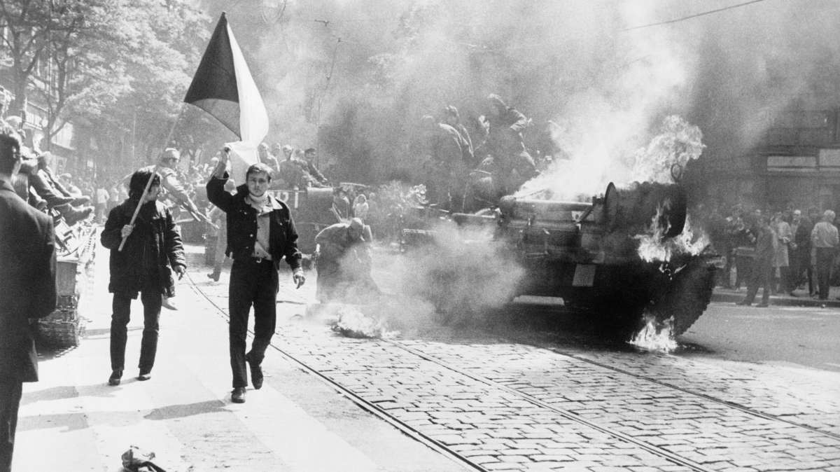 Invasión de Checoslovaquia en 1968.