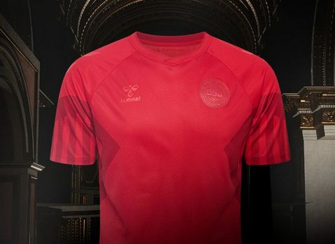 Así será la camiseta de Dinamarca en el Mundial de Qatar