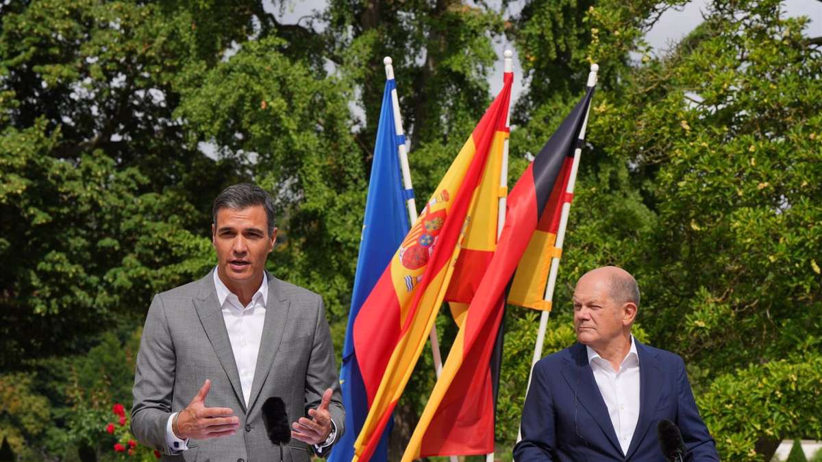 Sánchez y Scholz presiden la cumbre hispano alemana