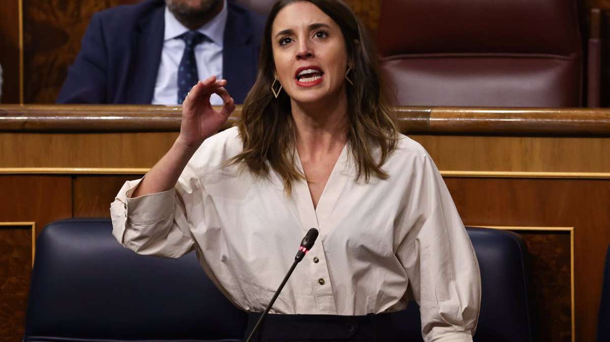 Irene Montero estalla contra el PSOE, al que acusa de incumplir el compromiso del Gobierno con la ley trans