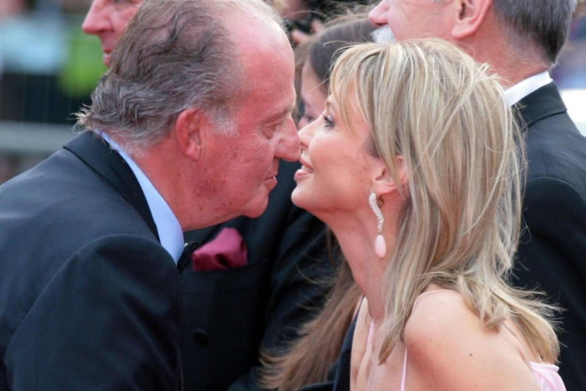 Juan Carlos I junto a Corinna Larsen