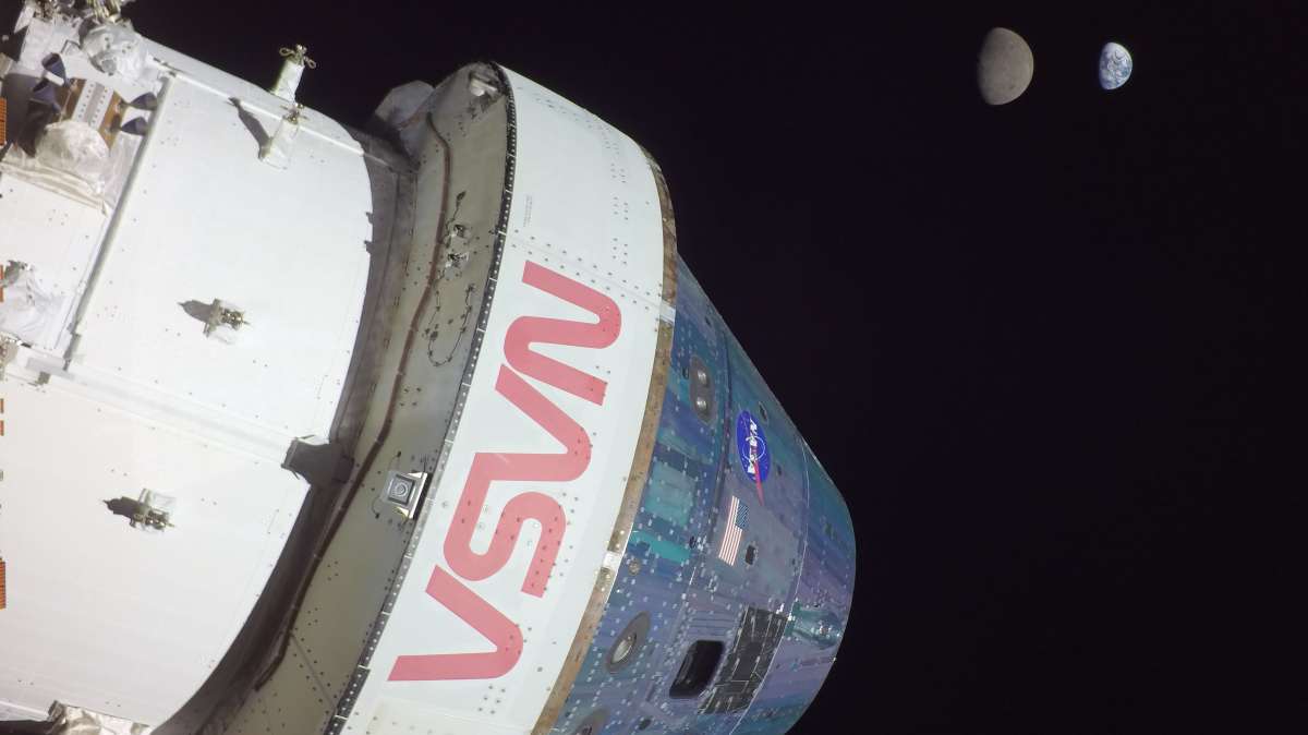 La cápsula Orión de la NASA llega más lejos que ninguna nave espacial diseñada para ser tripulada