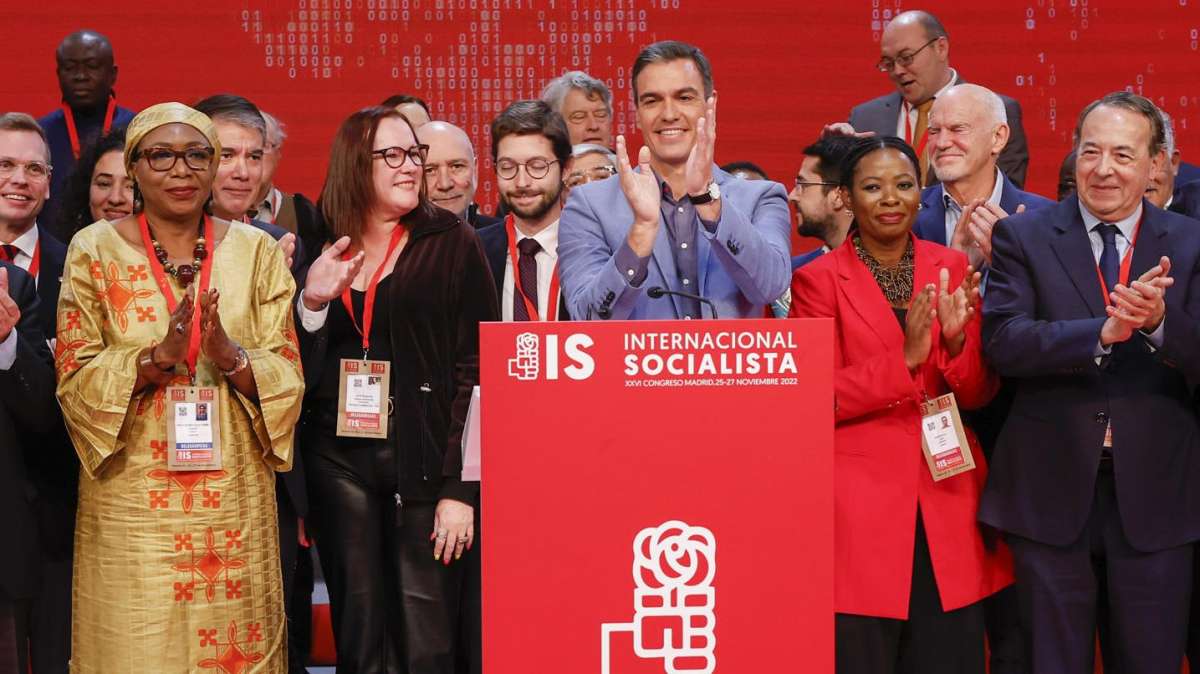 Sánchez dice que hará de la Internacional Socialista la casa común de todos los progresistas del mundo