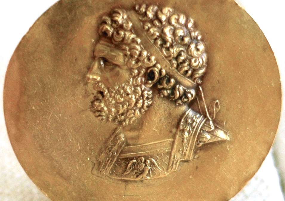 Retrato de Filipo II de Macedonia, padre de Alejandro Magno