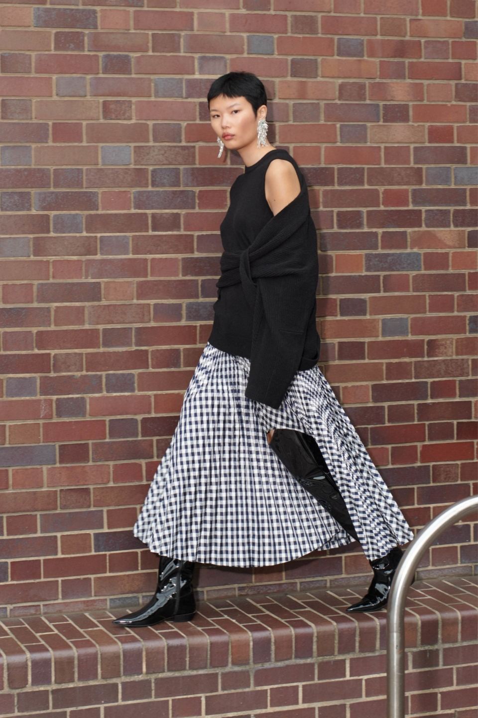 La falda diseñada por Yasuko Furuta en el catálogo de H&M
