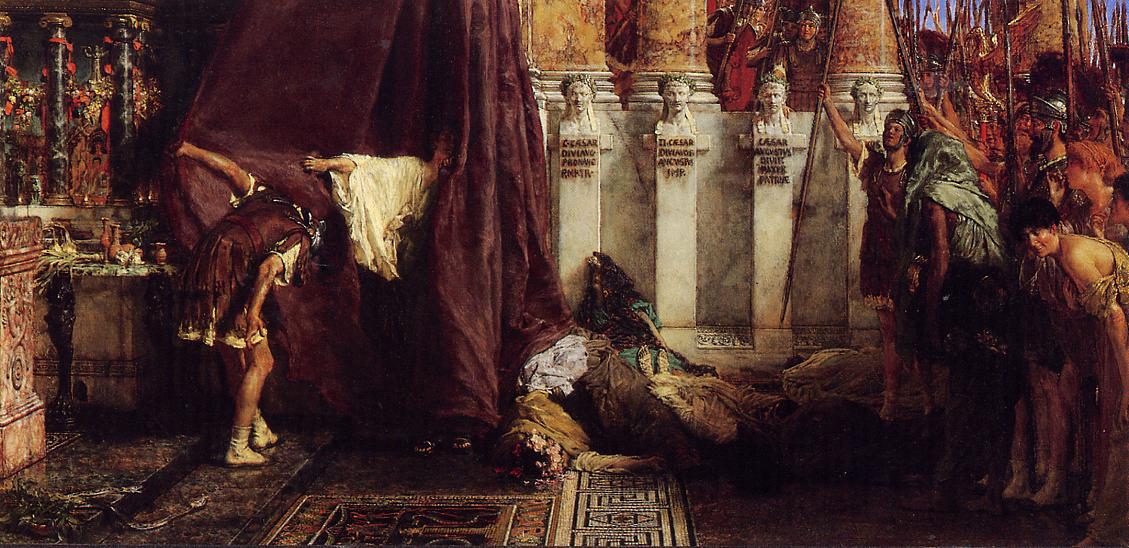 "Ave, Caesar! Io, Saturnalia!", de Sir Lawrence Alma-Tadema.