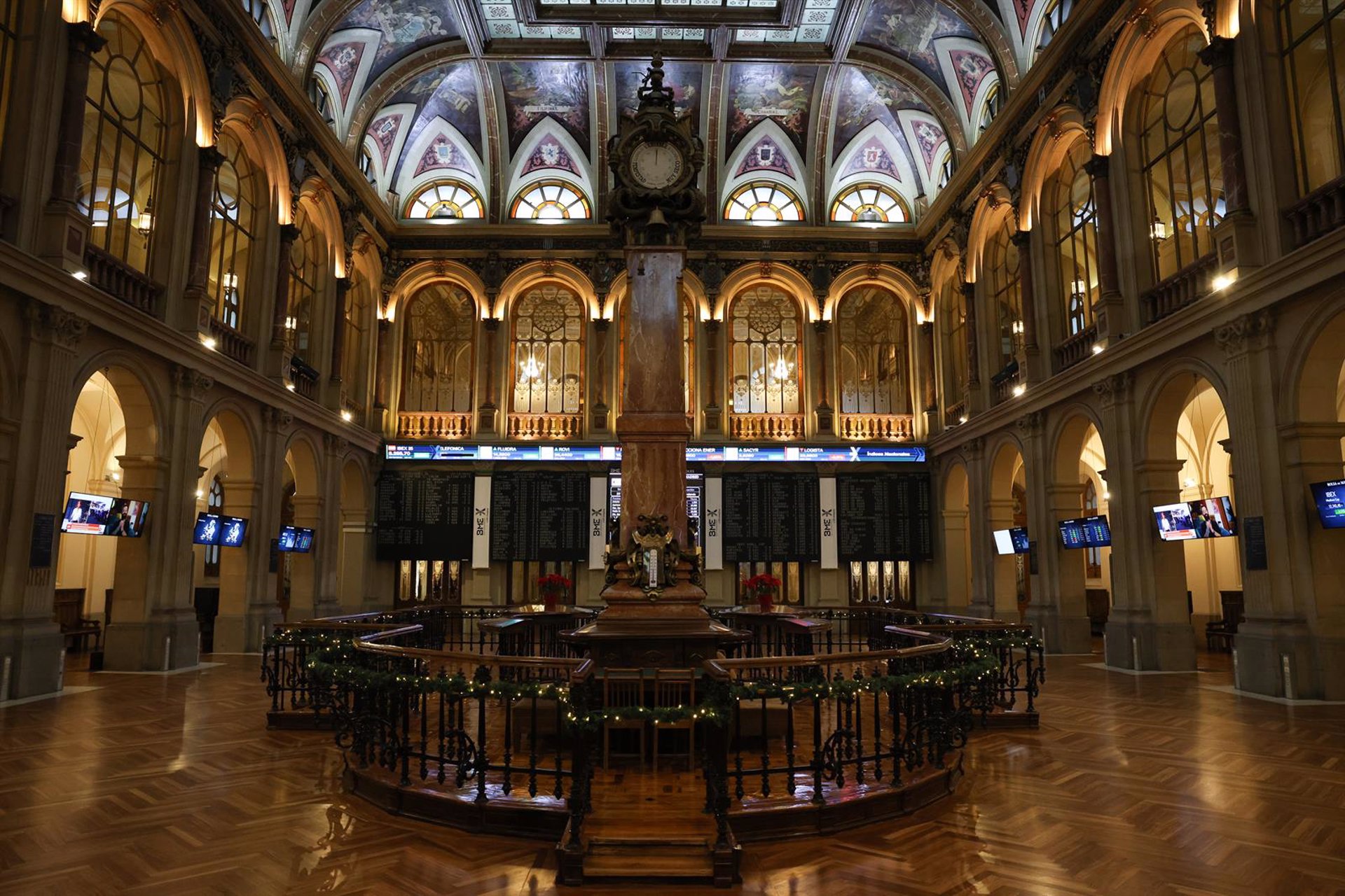 Ibex Interior del Palacio de la Bolsa de Madrid