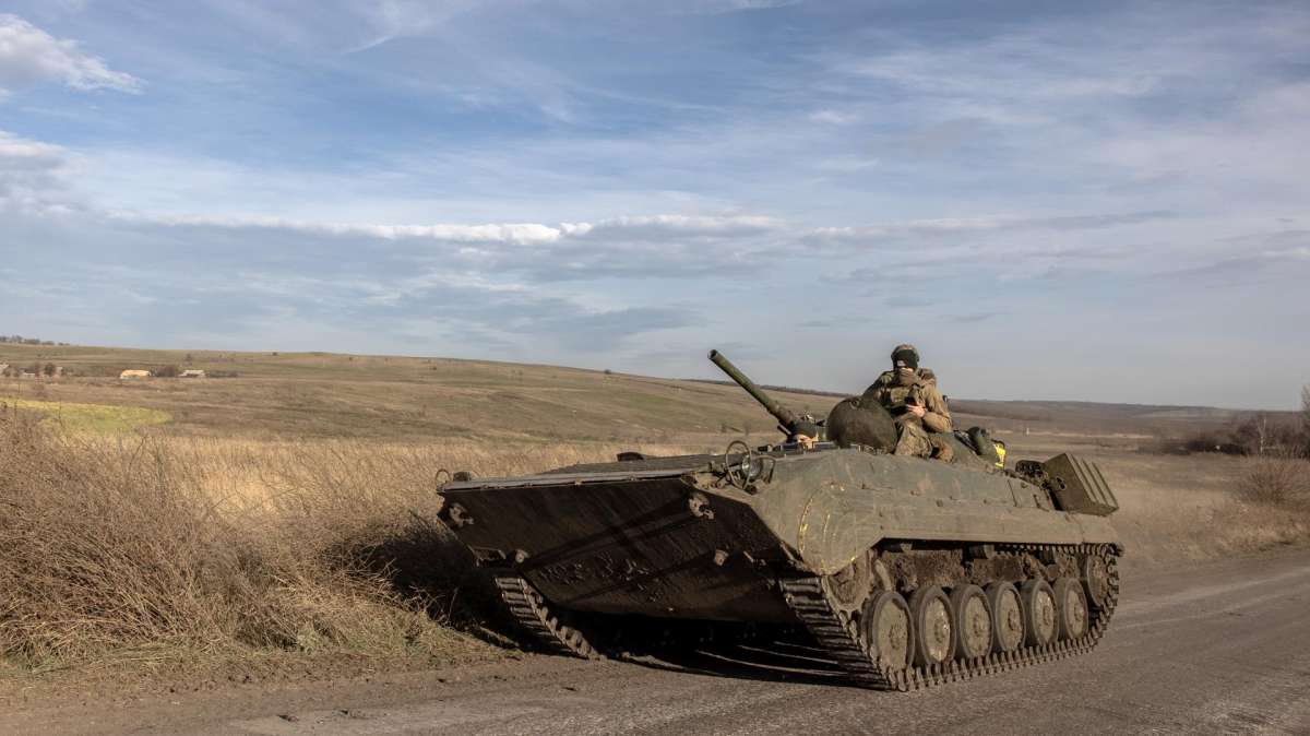 Las tropas de Ucrania atraviesan el río Dniéper, en Jerson