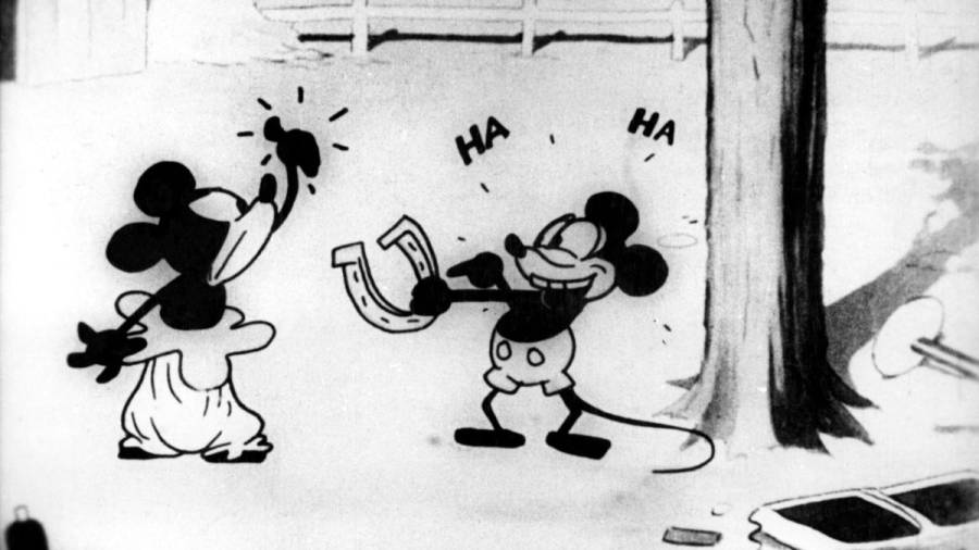Mickey Mouse en una imagen del archivo de Walt Disney