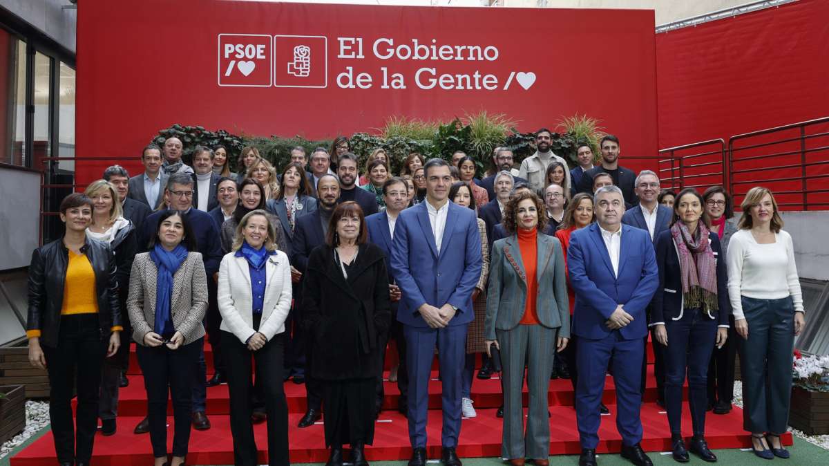 El argumentario del PSOE para el año electoral: "Salir a ganar"