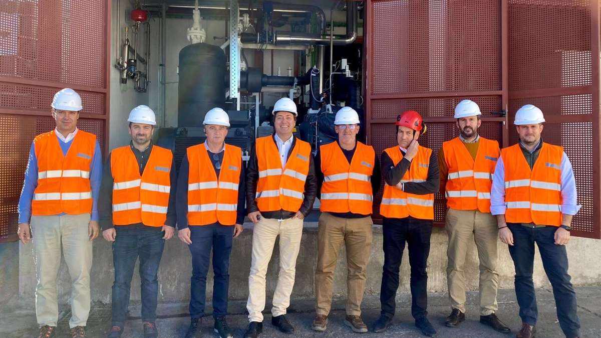 Iberdrola instala su primera bomba de calor industrial para Grupo AN en Ávila con eficiencias del 1.000%