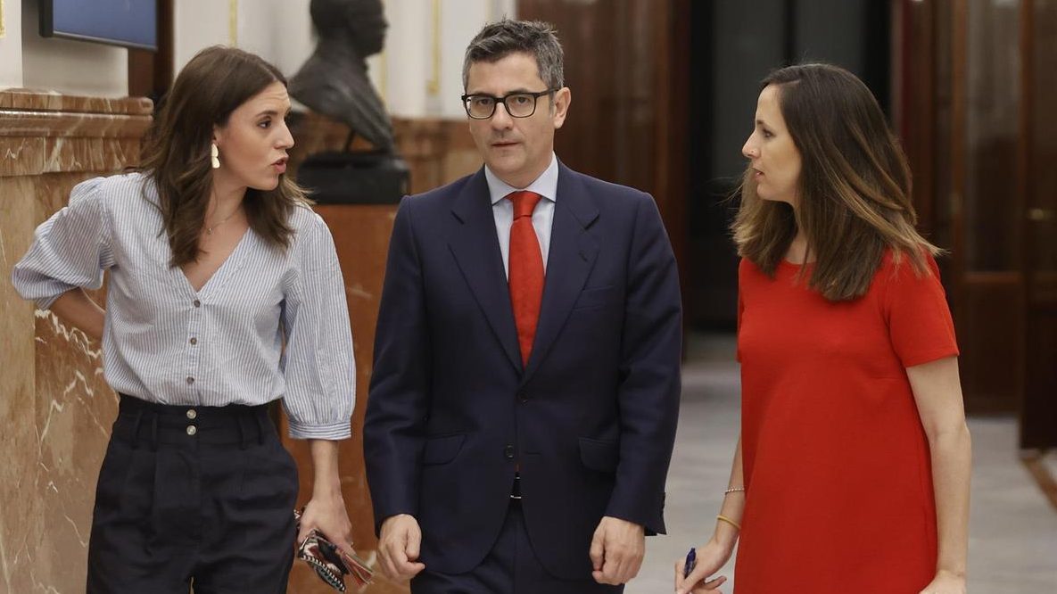 Nuevo choque en el Gobierno: el PSOE reformará la Ley del 'solo sí es sí' con o sin acuerdo con Unidas Podemos
